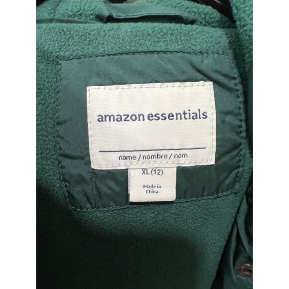 sz XL 12 - Girls Puffer Snow Jacket Winter Coat in Peacock Blue/Green - Picture 7 of 7